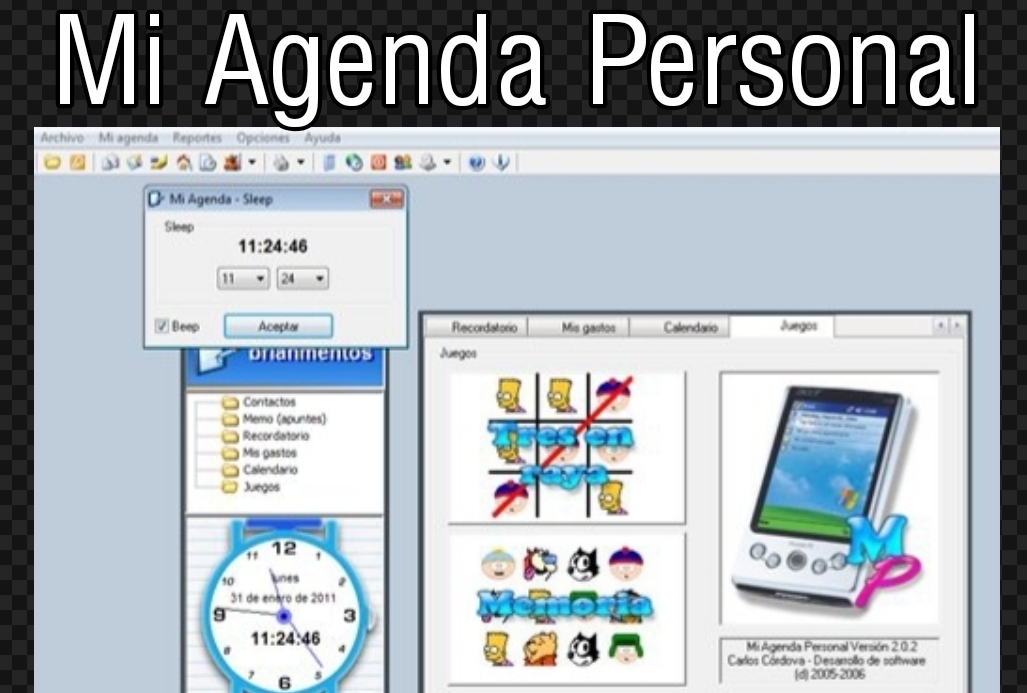 Mi agenda personal