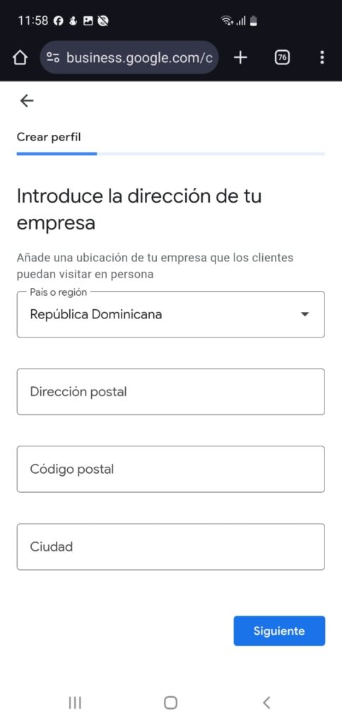 añadir negocio a Google Maps